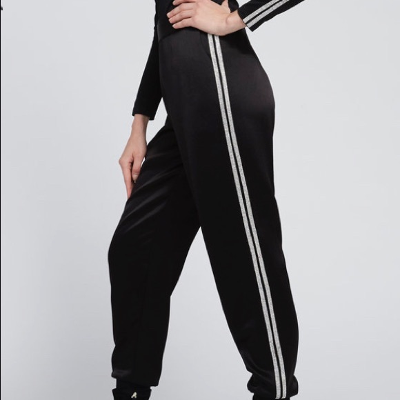 Alicia and Olivia Rhinestone embellished pants